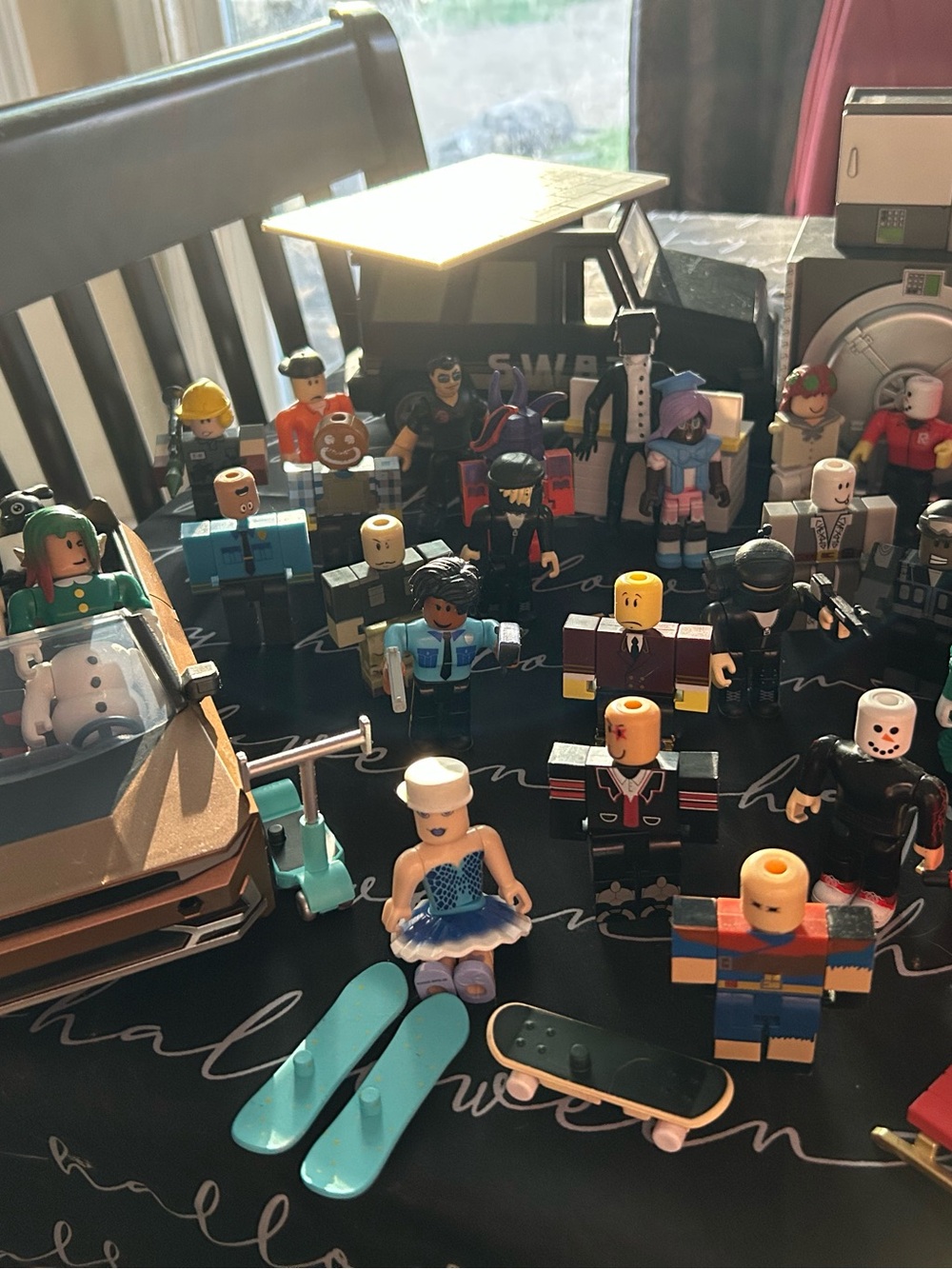 Kids In Roblox Figure Toy Set with Blue Accessories - Assorted Characters